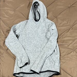 Nike Gray Hoodie with Black Trim